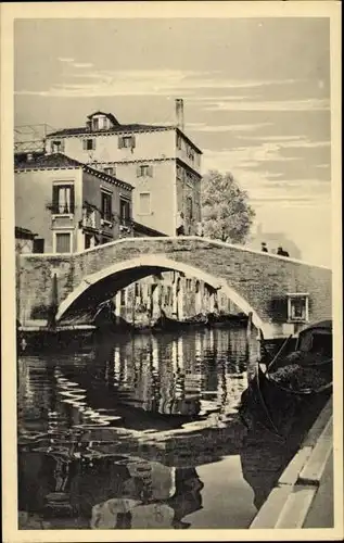 Ak Venezia Venedig Veneto, Ponte dei Mendicami