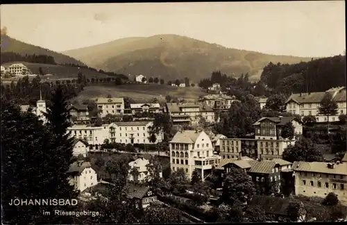Ak Janské Lázně Johannisbad Region Königgrätz, Totalansicht
