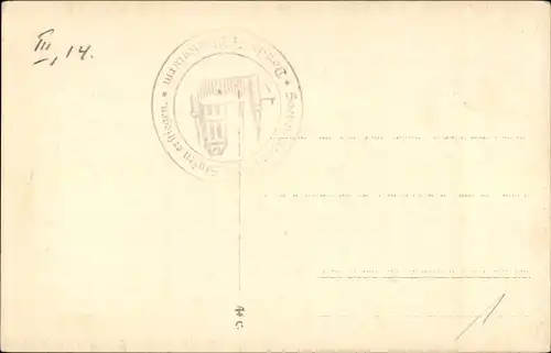 Ak Gdańsk Danzig, Artushof mit Neptunbrunnen