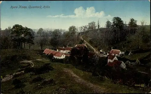 Ak Somerset England, Hare Knap, Quantock Hills