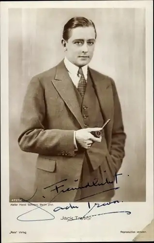 Ak Schauspieler Jack Trevor, Ross Verlag 4737 2