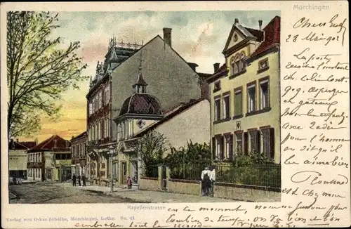 Ak Morhange Mörchingen Lothringen Moselle, Kapellenstraße