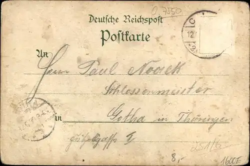 Litho Lübben im Spreewald, Kriegerdenkmal, Jägerkaserne