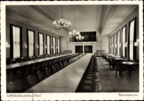 Ak Barsinghausen am Deister, Fußballverbandsheim, Saal