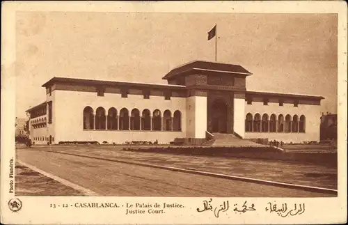 Ak Casablanca Marokko, Le Palais de Justice