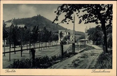 Ak Görlitz in der Lausitz, Landeskrone