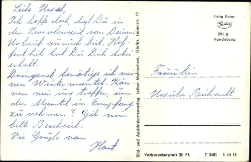 Ak Görlitz in der Lausitz, Altstadt, Wappen, Kirche, Straßenpartie, Turm, Treppe