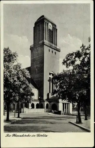 Ak Görlitz in der Lausitz, Kreuzkirche