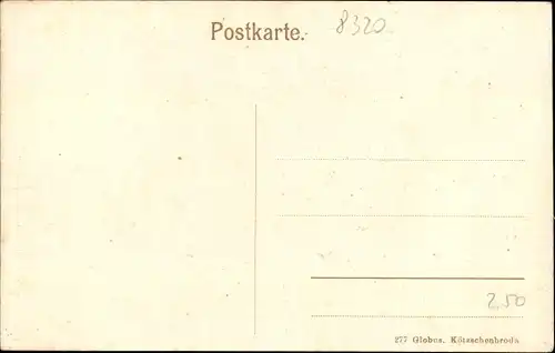 Ak Bad Schandau Sächsische Schweiz, Felsentor