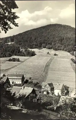 Ak Waltersdorf Großschönau Oberlausitz, Lausche mit Hubertusbaude