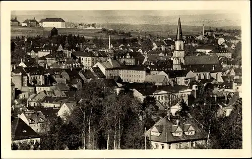 Ak Stollberg im Erzgebirge, Blick über die Dächer