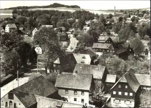 Ak Schönbach in der Oberlausitz, Blick über die Dächer