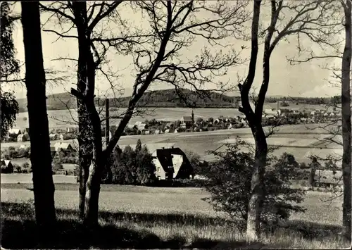 Ak Spitzkunnersdorf Leutersdorf Oberlausitz, Panorama