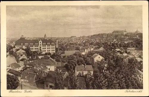 Ak Gotha in Thüringen, Totalansicht