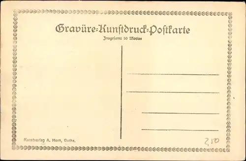 Ak Gotha in Thüringen, Totalansicht
