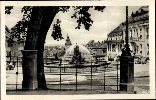 Ak Gotha in Thüringen, Blick zur Wasserkunst