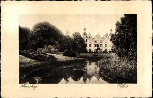 Ak Ahrensburg in Schleswig Holstein, Schloss