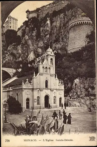 Ak Monaco, L'Eglise Sainte Devote