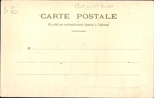 Ak Monte Carlo Monaco, Vue generale