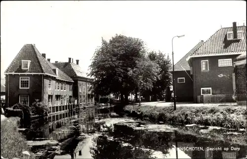 Ak Linschoten Utrecht Niederlande, Gezicht op Dorp