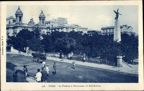 Ak Oran Algerien, Le Théâtre et Monument Sidi Brahim