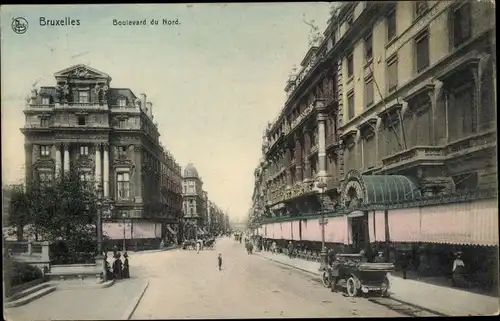 Ak Bruxelles Brüssel, Boulevard du Nord