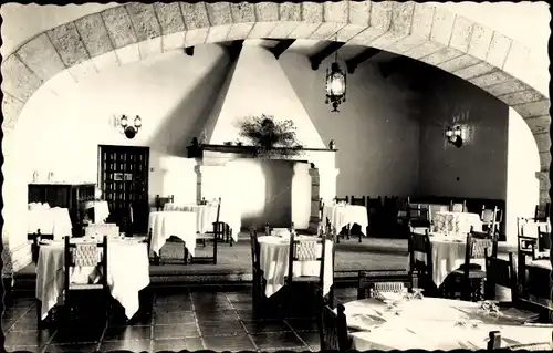 Ak Ciudad Rodrigo Kastillen und León, Parador of the Turisme, Dining Room