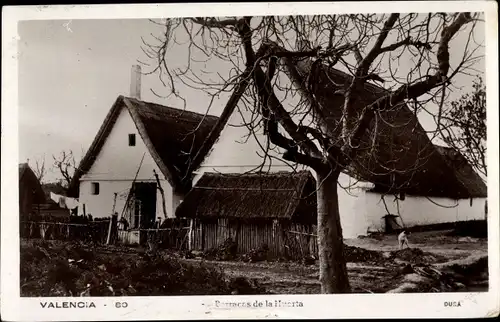 Ak Valencia Stadt Spanien, Barracas de la Huerta