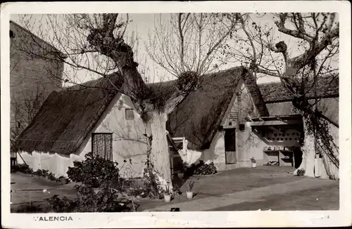 Ak Valencia Stadt Spanien, Barracas de la Huerta