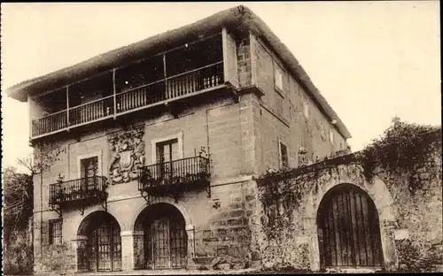 Ak Santillana del Mar Kantabrien, Casa de los Tagle