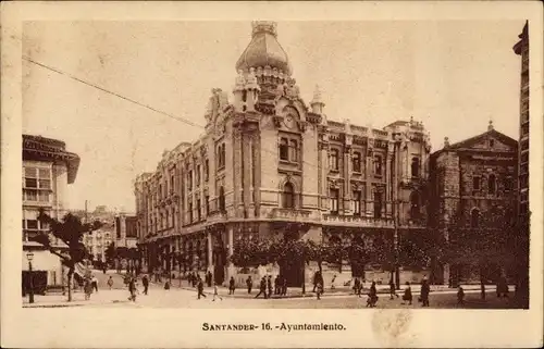 Ak Santander Kantabrien Spanien, Ayuntamiento