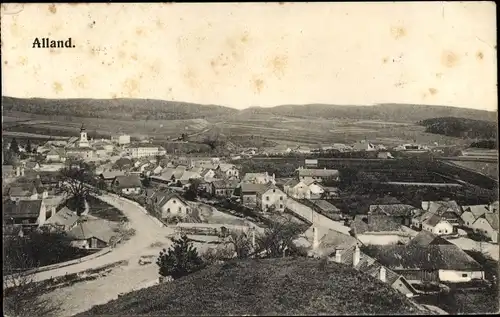 Ak Alland in Niederösterreich, Panorama