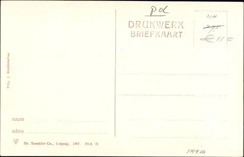 Ak Monnikendam Waterland Nordholland Niederlande, Noordeinde