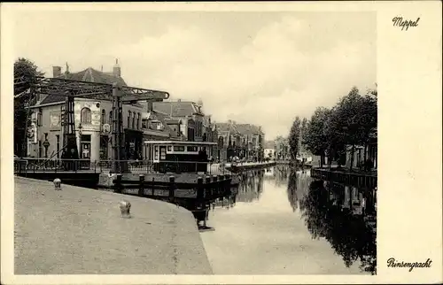 Ak Meppel Drenthe Niederlande, Prinsengracht