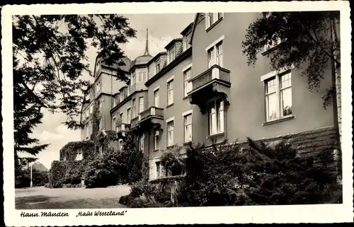 Ak Hann. Münden in Niedersachsen, Haus Weserland