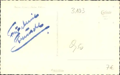 Ak Bergen in der Lüneburger Heide, Rathaus