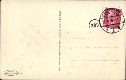 Ak Stuttgart in Württemberg, Schlossplatz