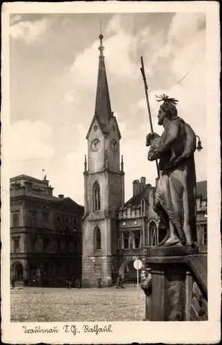 Ak Trutnov Trautenau Riesengebirge Region Königgrätz, Rathaus