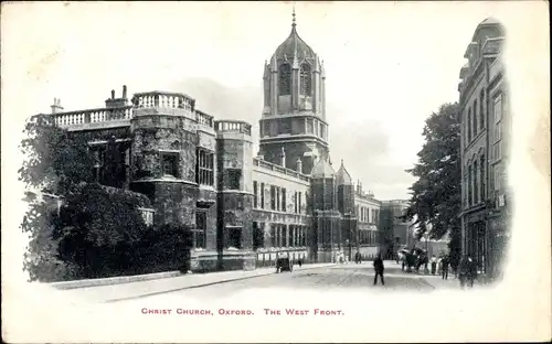 Ak Oxford Oxfordshire England, Christ Church