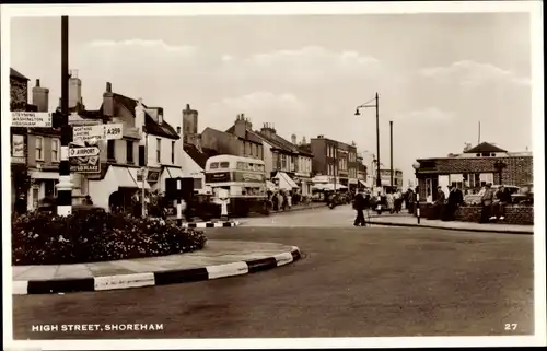 Ak Shoreham by Sea West Sussex England, High Street