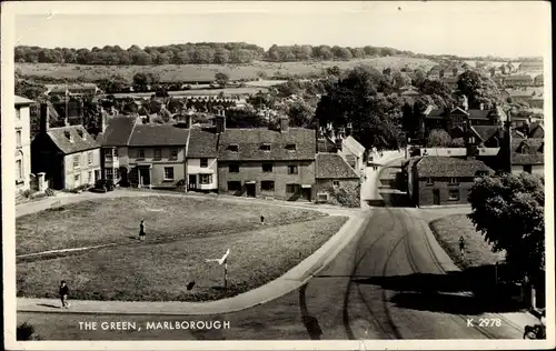 Ak Marlborough Wiltshire England, The Green