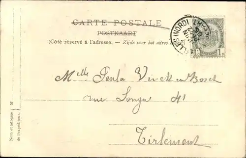 Ak Bruxelles Brüssel, Souvenir du 75e Anniversaire 1905, Palais de Justice