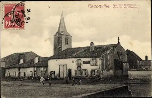 Ak Rezonville Lothringen Moselle, Quartier Bismarcks, Quartier de Bismarck
