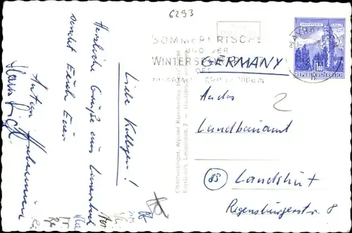 Ak Lanersbach Tux im Zillertal in Tirol, Hotel Kirchler