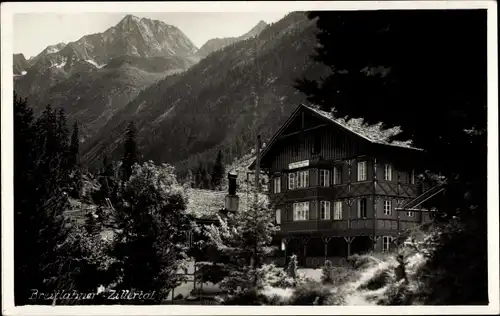 Foto Ak Ginzling in Tirol, Gasthof Breitlahner