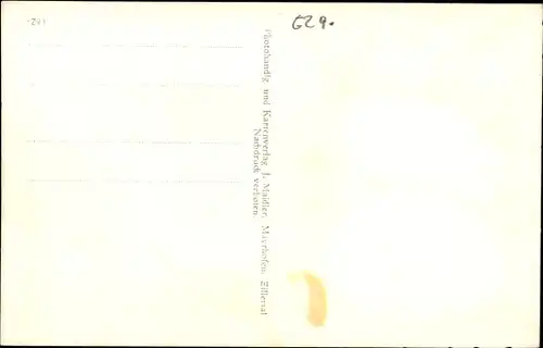 Ak Zillertal Tirol, Partie am Klaushof im Zillergrund