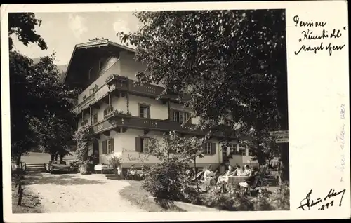 Ak Mayrhofen im Zillertal Tirol, Pension Kumbichl