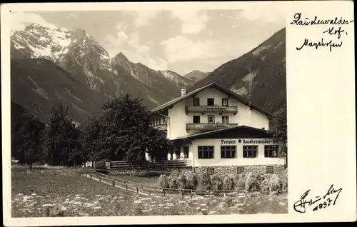 Ak Mayrhofen im Zillertal Tirol, Rauchenwalderhof