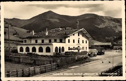 Ak Gerlos im Zillertal Tirol, Gasthof Oberwirt