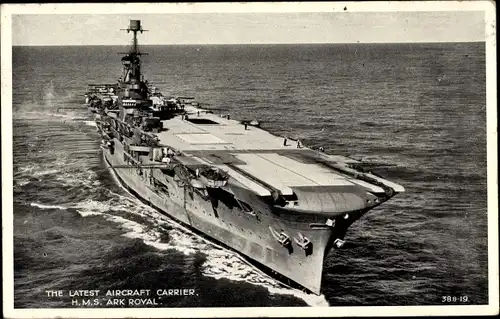 Ak Britisches Kriegsschiff, HMS Ark Royal, Flugzeugträger